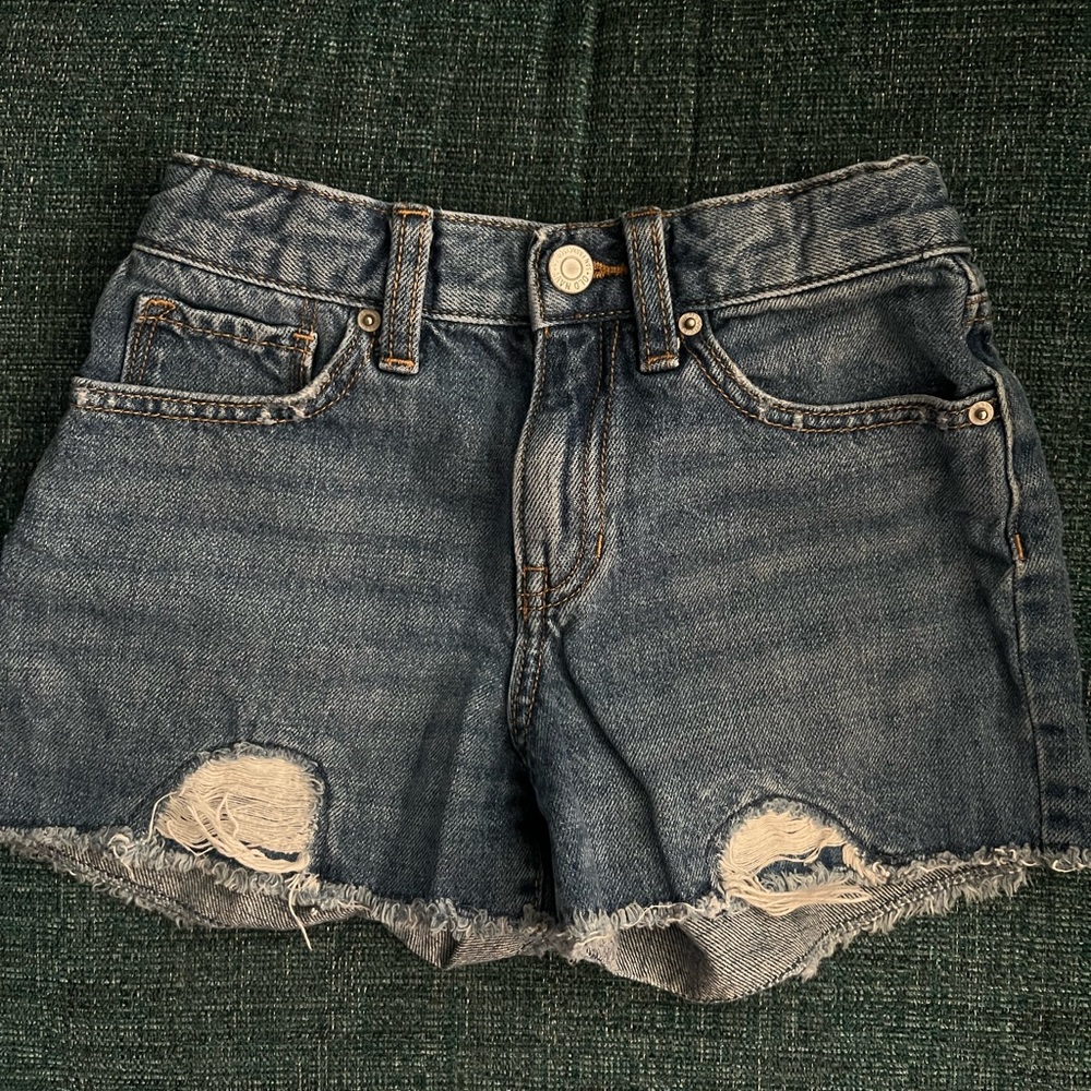 Denim Distressed Women's Shorts
